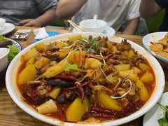 大盘鸡-西北朗益和穆斯林餐厅