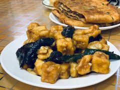 甜豆泡-王三姑牛肉饼