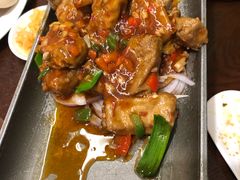 铁板毛豆腐-自游人·美食一楼·地道徽菜(三十年名店)