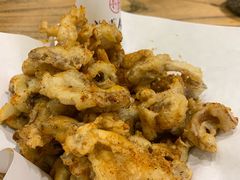 椒盐蘑菇-海富荣·锅贴·陕菜家常菜(阳光城店)