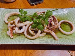 蒜蓉炒鱿鱼-我的甜·泰国餐厅