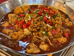 干锅鱼杂-翠清酒家(万丰路店)