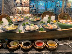 -海棠湾洲际-涛·海底餐厅·美人鱼·自助餐·海底隧道