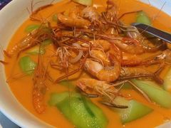 龙虾汤丝瓜煮河虾-上海滩餐厅(BFC外滩金融中心店)