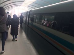 -龙阳路磁悬浮列车总站-停车场