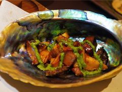 铁板山椒鲍鱼-花潮料理艺食馆(世欧广场店)