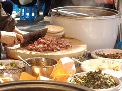 -老兰家传统烧烤炒菜泡馍(小南门店)