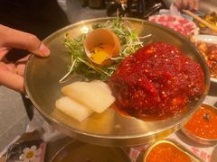 -草家酱蟹炭火烤肉店(珲春南路一店)
