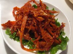 拌明太鱼丝-七八冷面·延边朝鲜族美食(圣熙八号店)