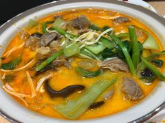 骨汤酸辣肥牛-喜家德虾仁水饺(浦东山姆店)