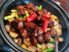 砂锅黑椒牛肉-粗茶淡饭·隐庐私厨(东亭店)