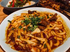 羊肉炒酸菜米粉-胖老汉椒麻鸡清真新疆菜(西御街店)