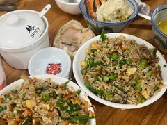 -老财炒饭·熟地蟹·冬瓜蟹