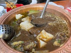 羊蝎子红汤-香满锅老北京羊蝎子火锅·家常菜(新街口店)