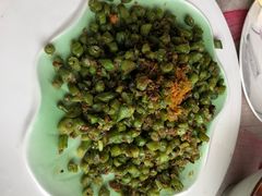 榄菜肉末四季豆-一盏明灯全素斋(殊像寺店)
