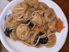 面筋素三鲜-灵福缘私房菜·农家菜(拈花湾·灵山大佛必推店)