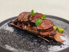 秘制火焰大连鲜鲍鱼-郑州绿地JW万豪酒店-中餐厅