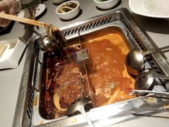 牛油麻辣锅底-海底捞火锅(南山京基百纳店)