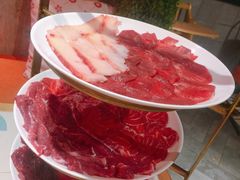 肉类拼盘-南城十里潮汕鲜牛火锅·鲜虾生滚粥(融汇老商埠店)