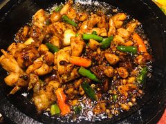 酱爆石锅蛙-绿茶餐厅(松江万达店)