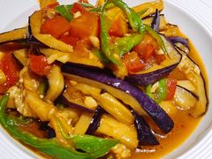 茄子辣子番茄-谷丽麦馕新疆菜·清真(步步高梅溪新天地店)