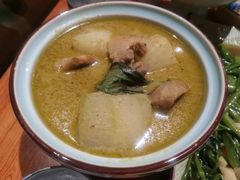 泰式绿咖喱-我的甜·泰国餐厅