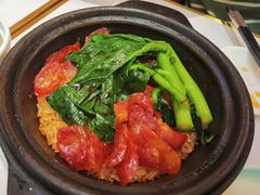 广式腊肠煲仔饭-香港威特瑞茶餐厅(小白楼音乐厅店)