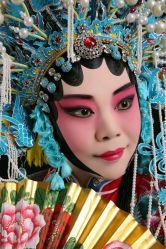 -胭脂猫京剧摄影