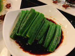 豉油汁炝秋葵-徐记私厨(半淞园路店)