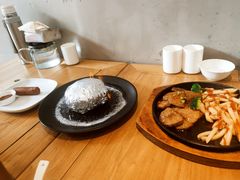 铁板牛排-朵朵开素食餐厅(后宰门街店)