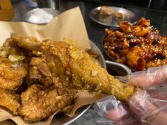 黄油蒜炸鸡块-富乐满韩国正宗炸鸡韩国料理(虹泉路店)