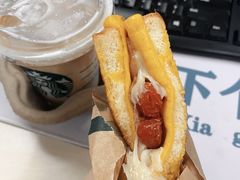 培根番茄烤法式三明治-星巴克(天津佛罗伦萨小镇店)