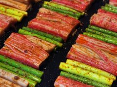 烤蟹柳蒜苗-一棠龙虾•王牌虾球(光谷天地店)