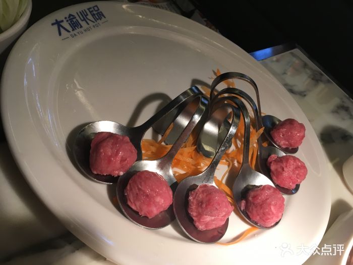 大渝火锅(银隆百货店)-鲜嫩牛肉丸图片-杭州美食-大众点评网
