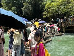 -小七孔景区-六十八级跌水瀑布