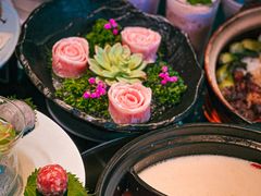 玫瑰雪花牛舌-捞王锅物料理(凯旋路店)