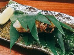 盐烤松茸-鮨清日本料理