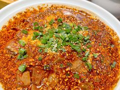 辣子蒜羊血-李记搅团•非遗陕菜(三桥店)