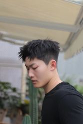 -海文先生国潮烫染男士理发馆