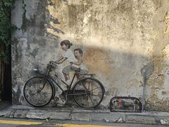 -槟城街头艺术街区