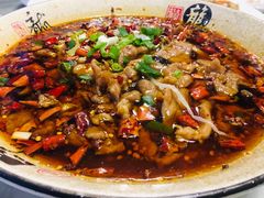 水煮肉片-嘎吧锅私家菜馆(新村十区店)