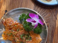 -明洞阿姨·韩式酱蟹烤肉·创意料理(三元桥店)