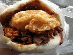 蛋菜夹馍-老马家马蓉蛋菜夹馍·腊牛肉夹馍(回民街店)