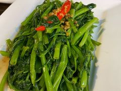 秘制虾酱炒空心菜-帕蓝·暹罗料理(曲阳店)
