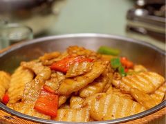 大盆口味山药-刘胖子家常菜·蹄花焖藕(中央花园店)