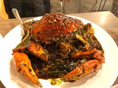 黑胡椒蟹&nbsp;BlackPepperCrab-五星海南鸡饭餐馆(东海岸路店)