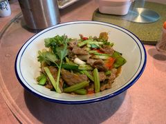 小炒黄牛肉-园林美食城·本土农家菜(杨和镇店)