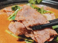 广东金鲳鱼干肥牛煲-馬蘭花開(车站大道店)