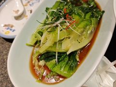 白灼罗马生菜-真地道京味府·鲜橙烤鸭·北京菜(朝外大街东大桥店)