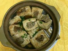 特色煎酿高岗豆腐-幽优农庄·森波拉特色本地农家菜